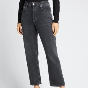 Size 27 agolde RIPLEY straight leg jeans